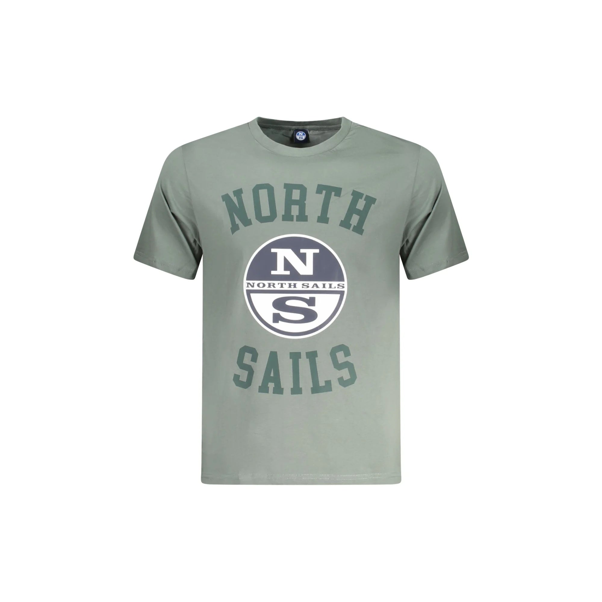 North Sails T-Shirt Maniche Corte Uomo Verde Stampa - foto prodotto